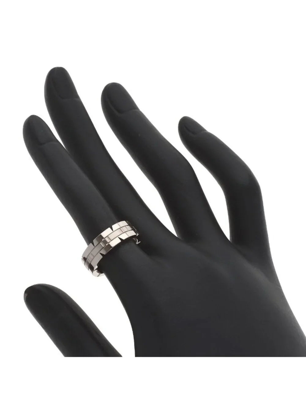Cartier Tank Francaise 50 Ring 18K White Gold